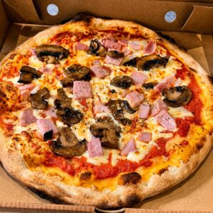 Pizza Ham and Mushroom