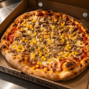 Pizza Tuna and Sweetcorn