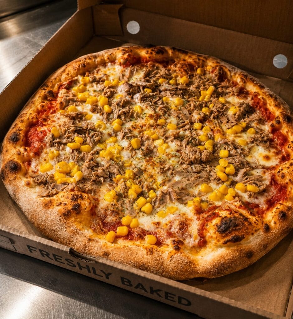 Pizza Tuna and Sweetcorn