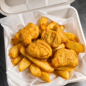 Chicken Nuggets and Chips