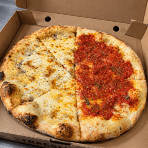Garlic Bread-Half Cheese & Half Tomato