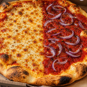 Garlic Bread-Half Cheese & Half Tomato onion chilli